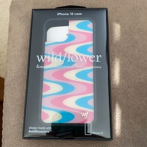iPhone 13 wildflower cell phone case